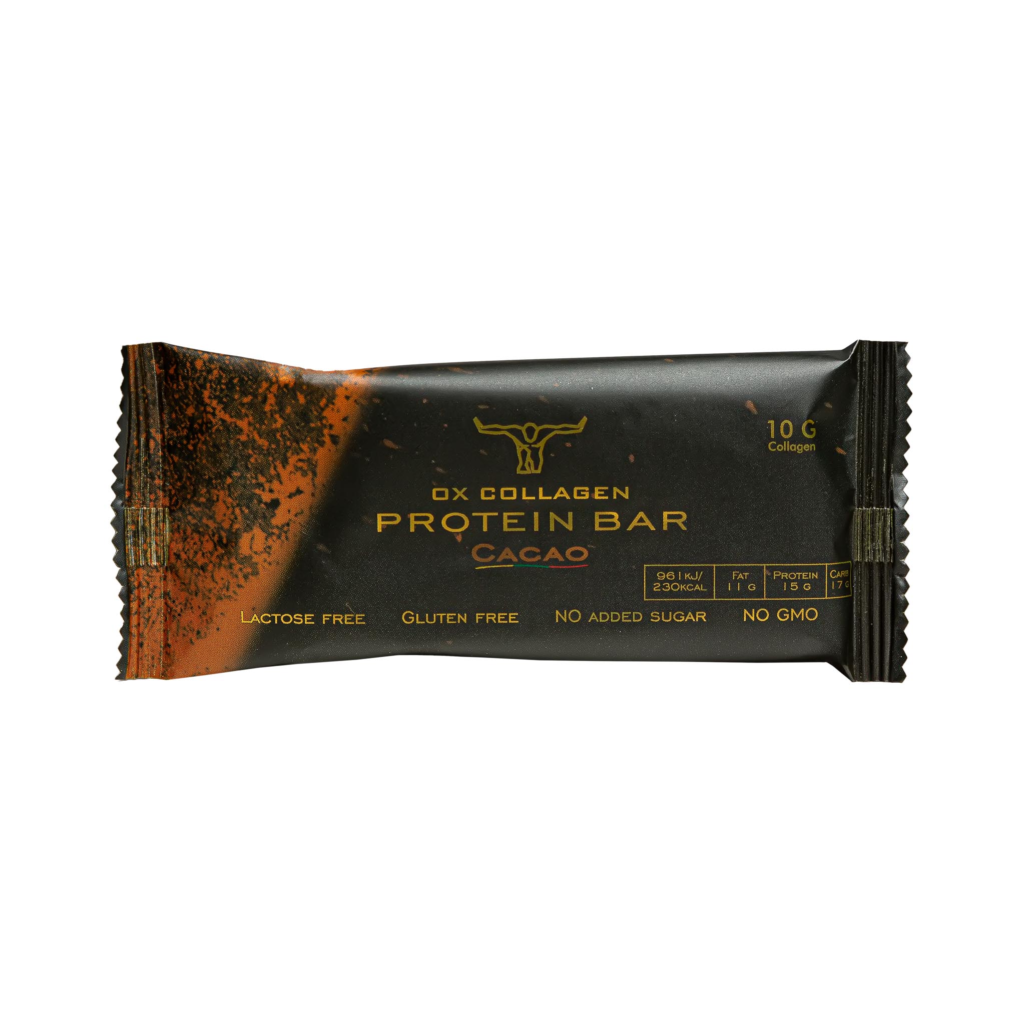 Barre protéinée Ox Collagen (cacao)